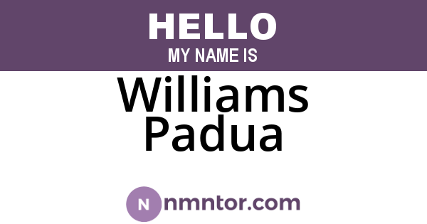 Williams Padua