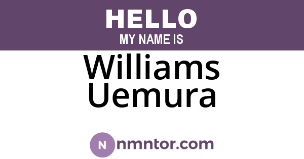 Williams Uemura