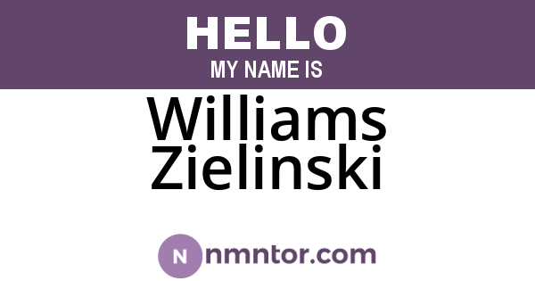 Williams Zielinski