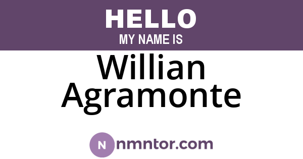 Willian Agramonte