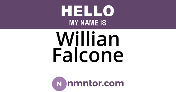 Willian Falcone