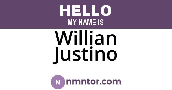 Willian Justino