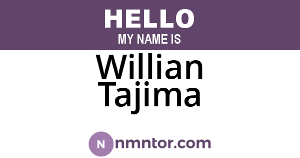 Willian Tajima