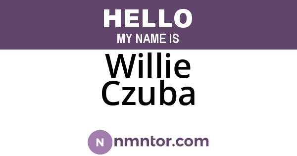 Willie Czuba