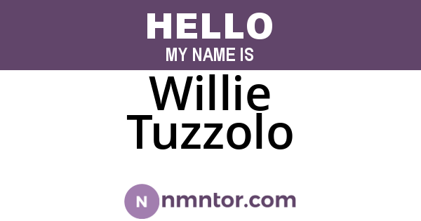 Willie Tuzzolo