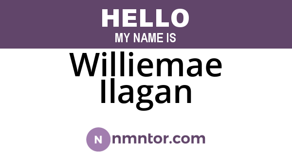 Williemae Ilagan