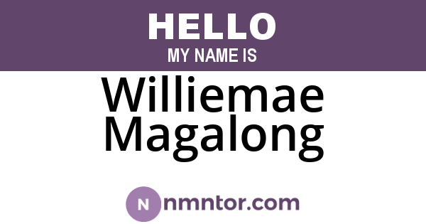 Williemae Magalong