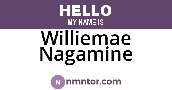 Williemae Nagamine