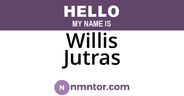 Willis Jutras