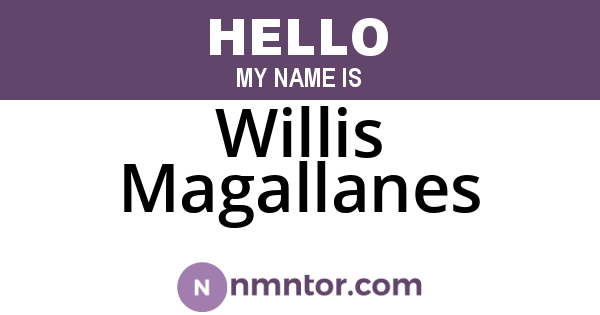 Willis Magallanes
