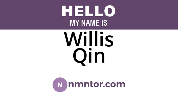 Willis Qin