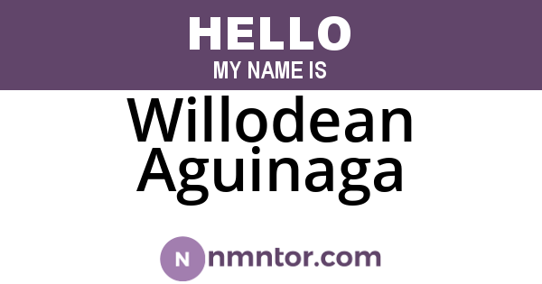 Willodean Aguinaga