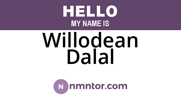 Willodean Dalal