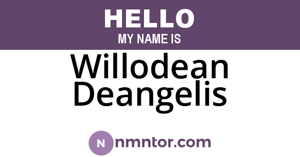 Willodean Deangelis