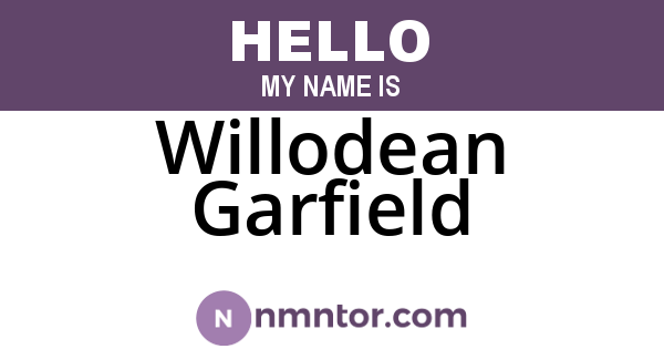 Willodean Garfield