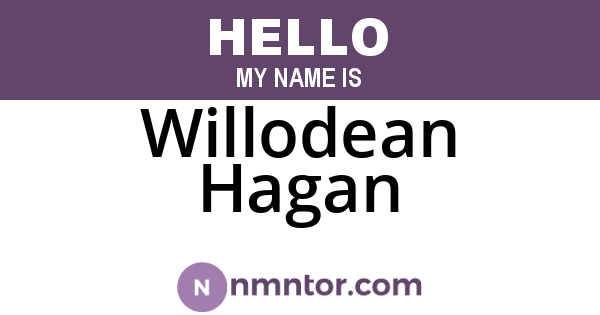 Willodean Hagan