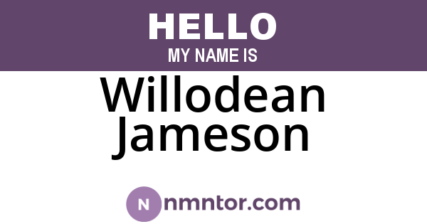 Willodean Jameson