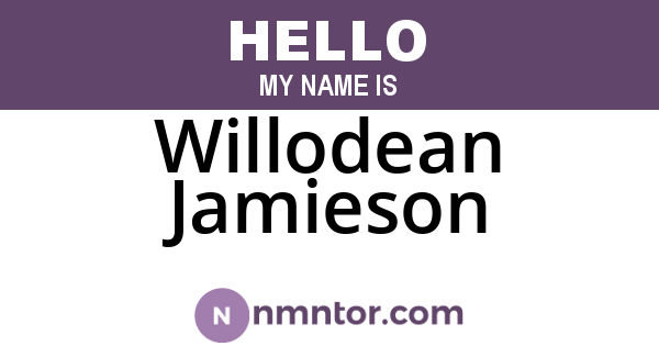 Willodean Jamieson