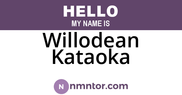 Willodean Kataoka