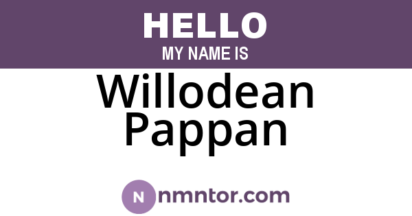 Willodean Pappan