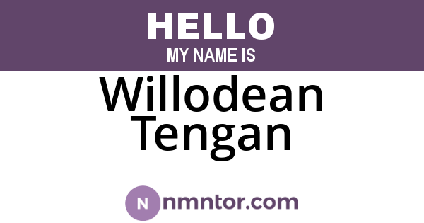 Willodean Tengan