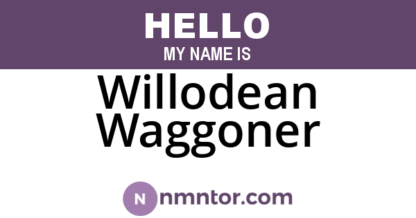 Willodean Waggoner
