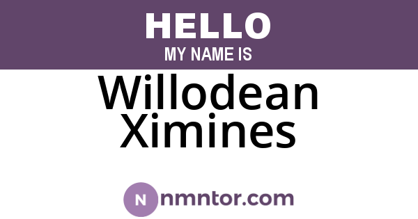Willodean Ximines