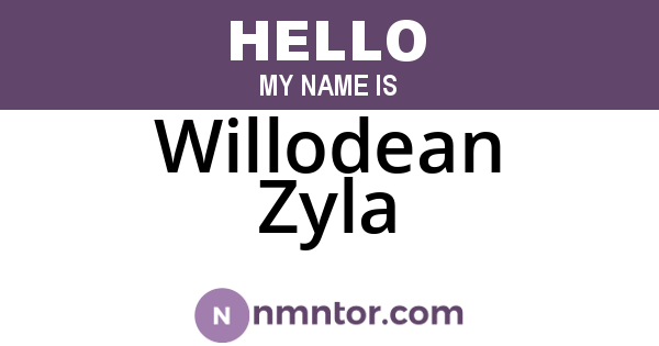 Willodean Zyla