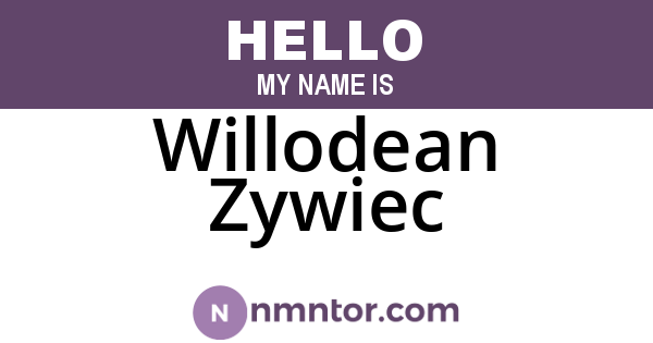 Willodean Zywiec