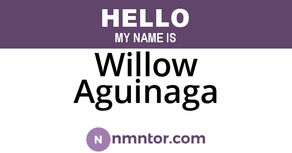 Willow Aguinaga