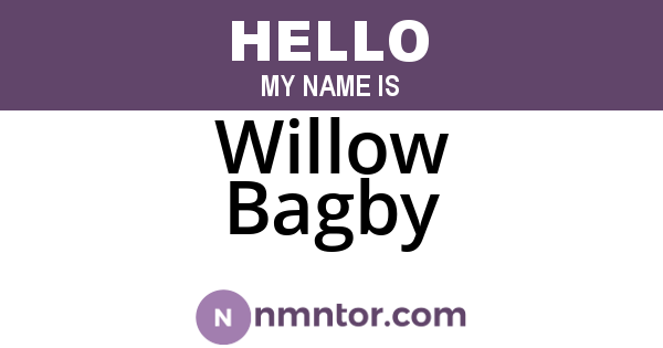 Willow Bagby