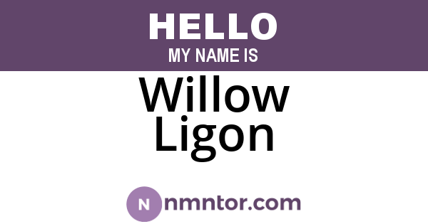 Willow Ligon