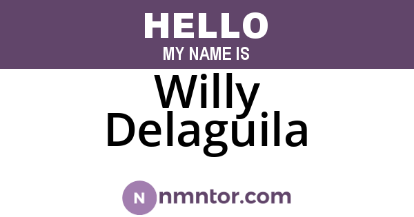 Willy Delaguila
