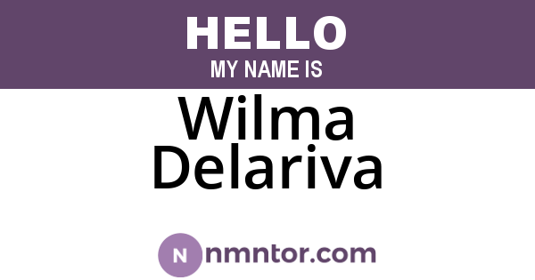 Wilma Delariva