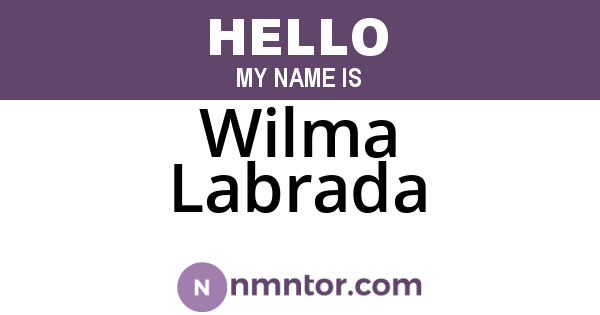Wilma Labrada