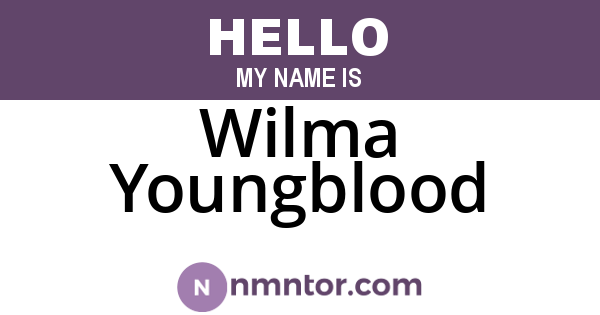 Wilma Youngblood