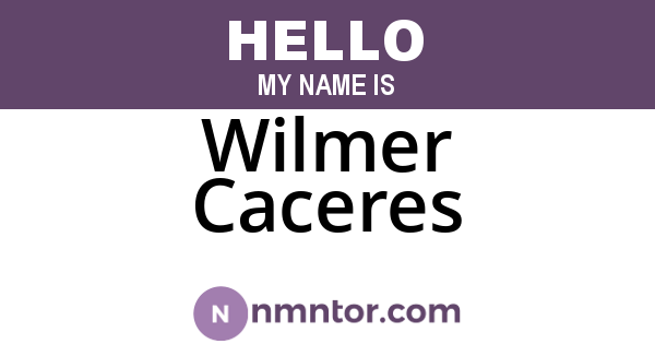 Wilmer Caceres