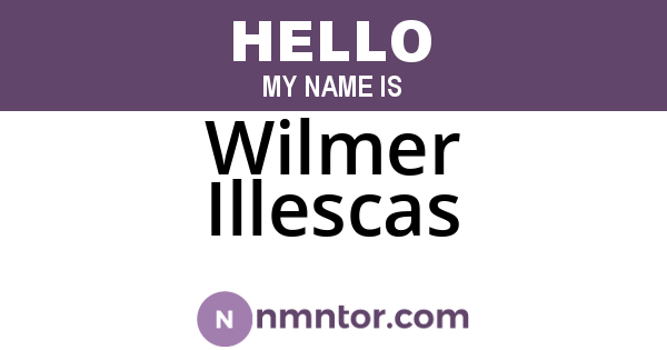 Wilmer Illescas