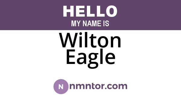 Wilton Eagle