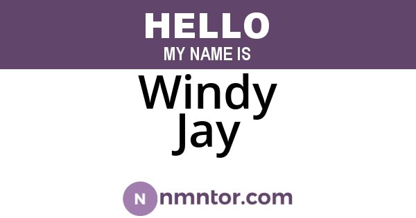 Windy Jay