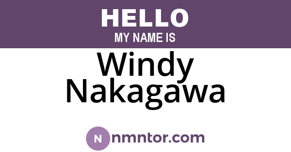 Windy Nakagawa