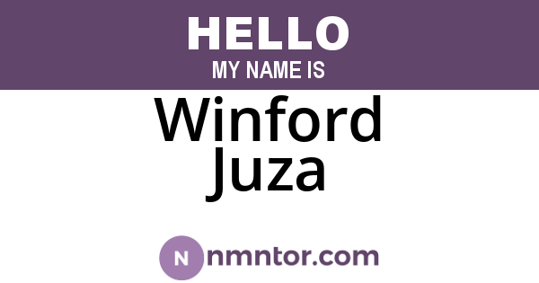 Winford Juza