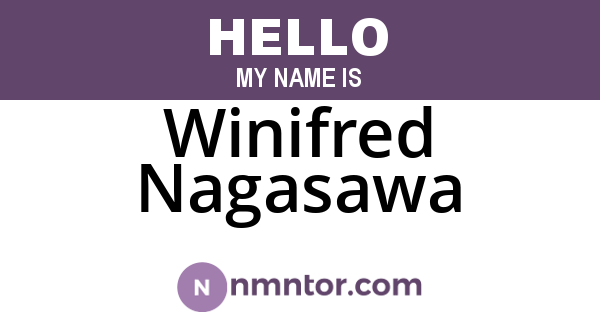 Winifred Nagasawa