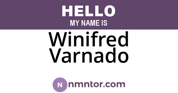 Winifred Varnado