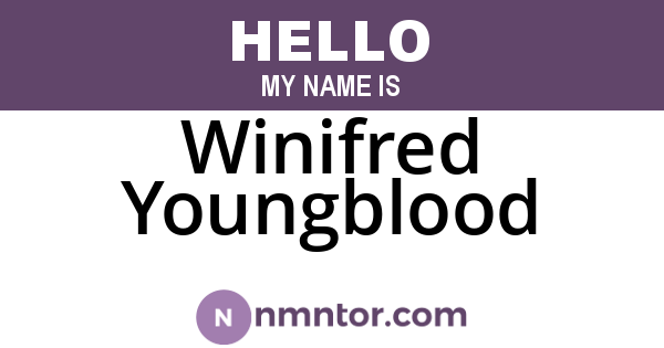 Winifred Youngblood