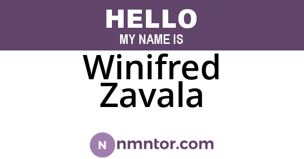 Winifred Zavala