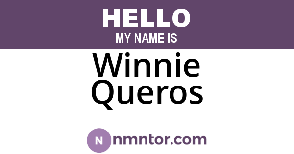 Winnie Queros