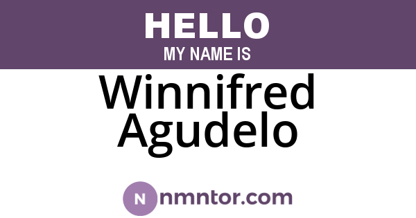 Winnifred Agudelo