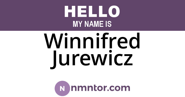 Winnifred Jurewicz