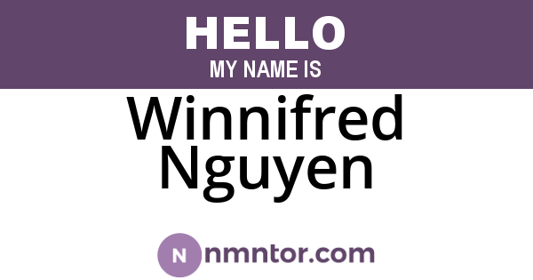 Winnifred Nguyen